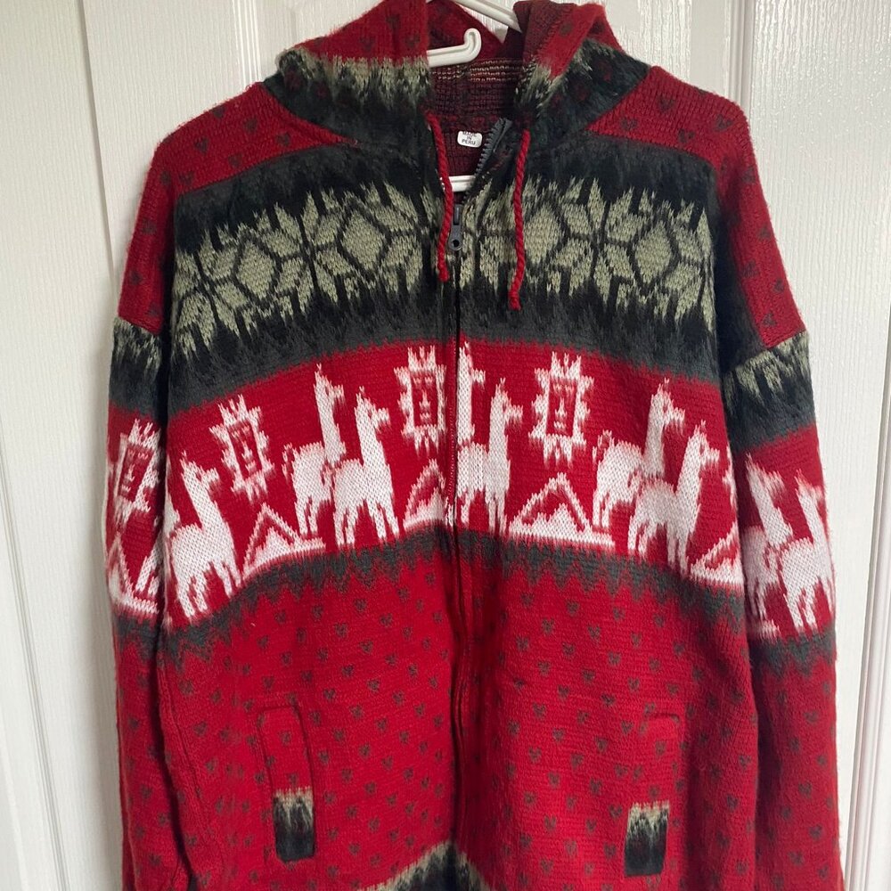PERUVIAN WOOL SWEATER